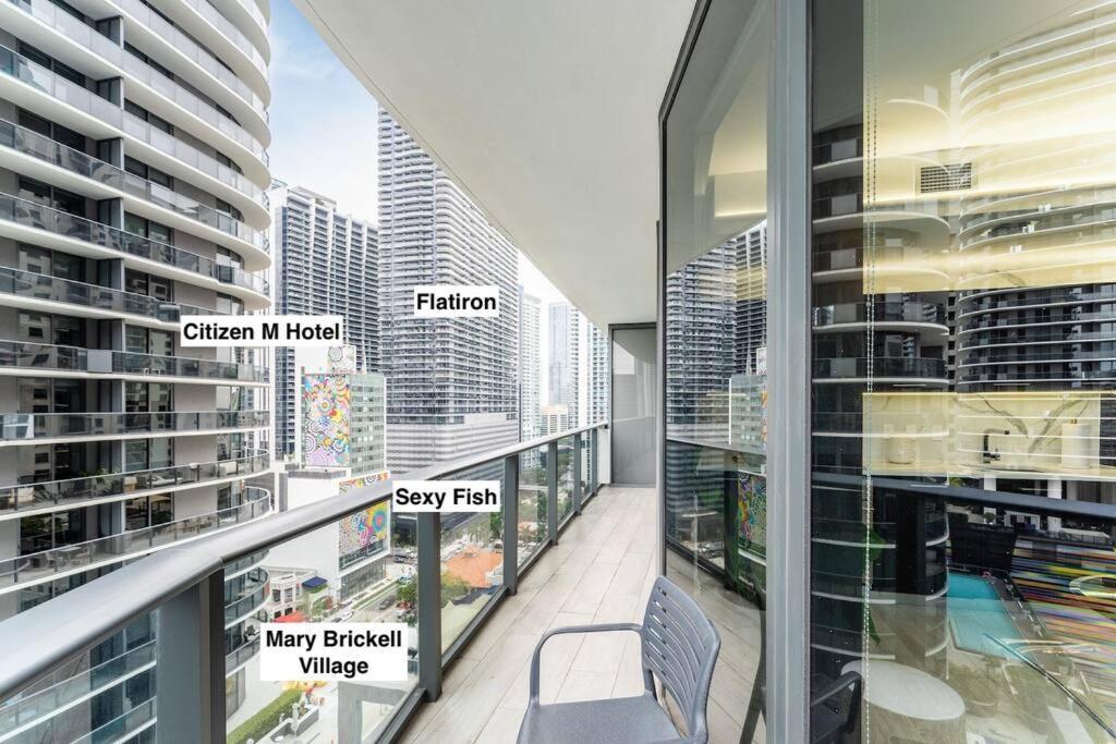 Luxurious Condo In Heart Of Brickell Miami Eksteriør bilde